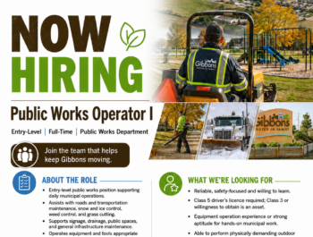 Photo for The Town of Gibbons – Public Works Operator I